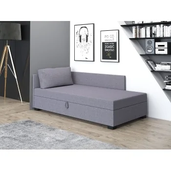 Pola+ Bett mit Box, Hotel-Einzelschlafsofa für junge Leute Pola+ Bett mit Box, Hotel-Einzelschlafsofa für junge Leute