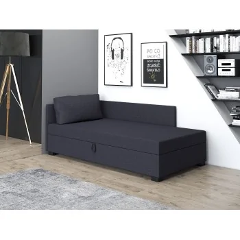 Pola+ Bett mit Box, Hotel-Einzelschlafsofa für junge Leute Pola+ Bett mit Box, Hotel-Einzelschlafsofa für junge Leute