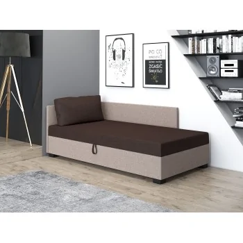 Pola+ Bett mit Box, Hotel-Einzelschlafsofa für junge Leute Pola+ Bett mit Box, Hotel-Einzelschlafsofa für junge Leute