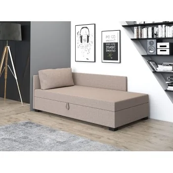 Pola+ Bett mit Box, Hotel-Einzelschlafsofa für junge Leute Pola+ Bett mit Box, Hotel-Einzelschlafsofa für junge Leute