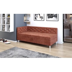 Princess – Schlafsofa mit Kopf- und Seitenteil und Bettkasten