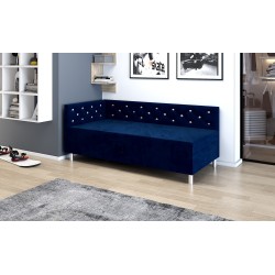 Princess – Schlafsofa mit Kopf- und Seitenteil und Bettkasten
