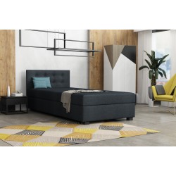 Olaf mit Kopfteil – Schlafsofa und Bett mit Bettkasten