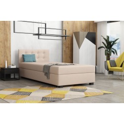 Olaf mit Kopfteil – Schlafsofa und Bett mit Bettkasten