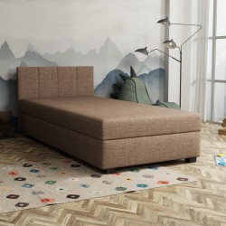 Adel mit Kopfteil – Schlafsofa und Bett mit Bettkasten