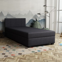 Adel mit Kopfteil – Schlafsofa und Bett mit Bettkasten