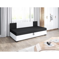 Erik mit Seitenteil – Schlafsofa und Bett mit Bettkasten