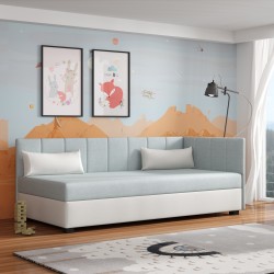 Adel – Schlafsofa mit Kopf- und Seitenteil und Bettkasten