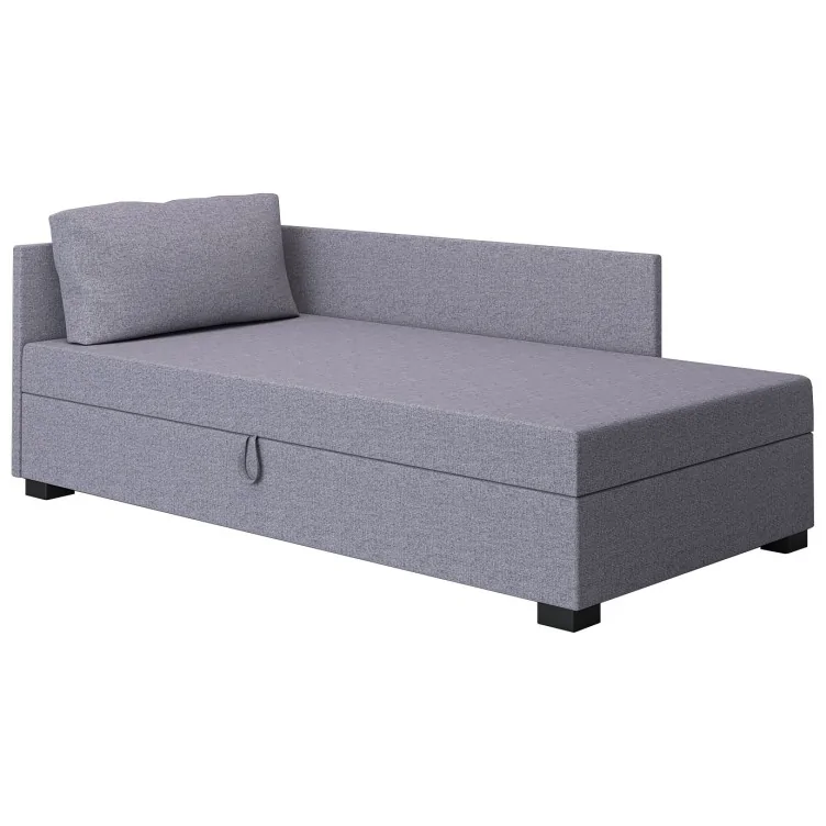 Pola+ Bett mit Box, Hotel-Einzelschlafsofa für junge Leute Pola+ Bett mit Box, Hotel-Einzelschlafsofa für junge Leute