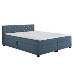 Princess 140x200 Petrol – Polsterbett mit Bettkasten