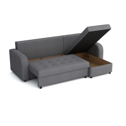 Kelly+ – Ecksofa mit Schlaffunktion und Bettkasten