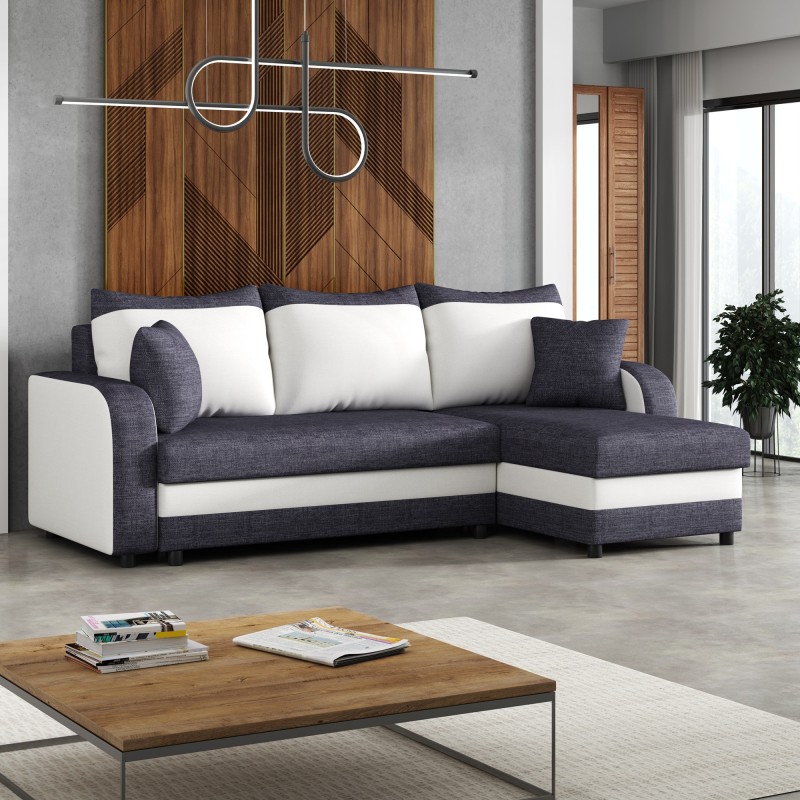 Otto+ – Ecksofa mit Schlaffunktion und Bettkasten
