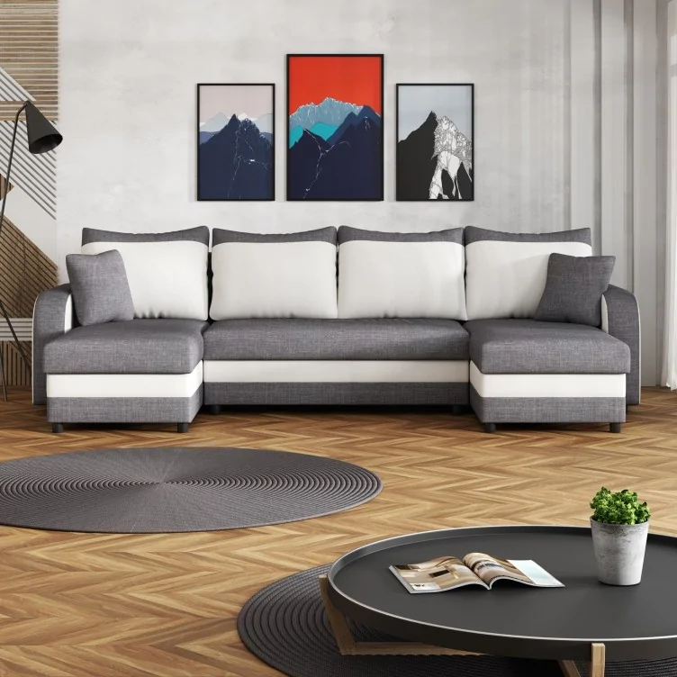Großes Ecksofa mit Schlaffunktion Wohnzimmersofa Bill Großes Ecksofa mit Schlaffunktion Wohnzimmersofa Bill