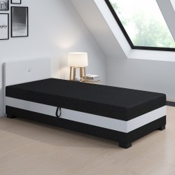 Ilia 110x200 mit Kopfteil – Schlafsofa und Bett mit Bettkasten