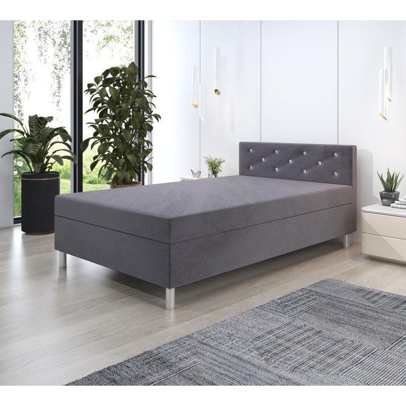 Princess 80x200 mit Kopfteil – Schlafsofa und Bett mit Bettkasten