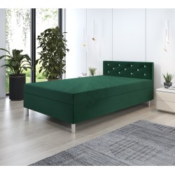 Princess 110x200 mit Kopfteil – Schlafsofa und Bett mit Bettkasten