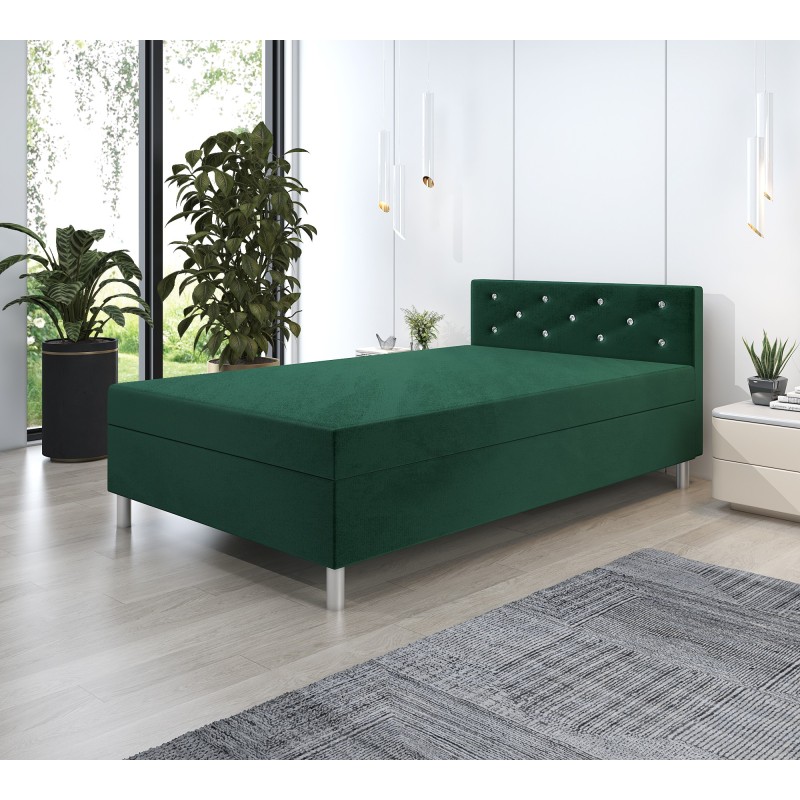 Princess 110x200 mit Kopfteil – Schlafsofa und Bett mit Bettkasten