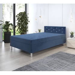 Princess 120x200 mit Kopfteil – Schlafsofa und Bett mit Bettkasten