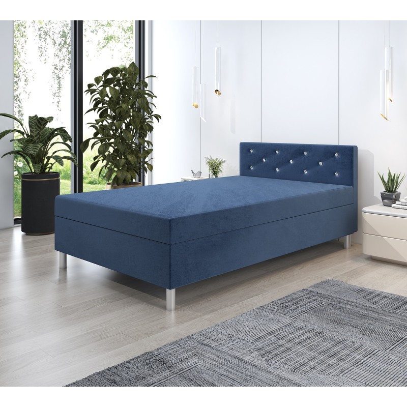 Princess 120x200 mit Kopfteil – Schlafsofa und Bett mit Bettkasten