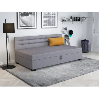 Junior-Einzelschlafsofa Olaf mit Seitenwand