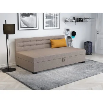 Junior-Einzelschlafsofa Olaf mit Seitenwand