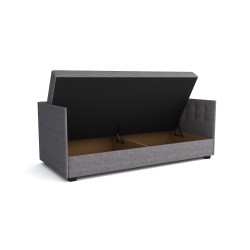 Olaf Pro – Schlafsofa und Bett mit Bettkasten