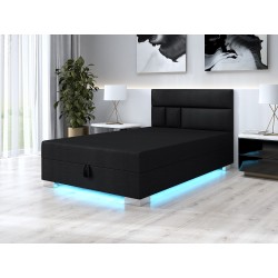 Astrid – Kontinentalbett mit Bettkasten und LED-Beleuchtung
