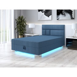 Astrid – Kontinentalbett mit Bettkasten und LED-Beleuchtung
