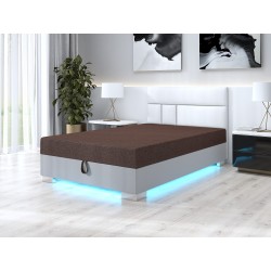 Astrid – Kontinentalbett mit Bettkasten und LED-Beleuchtung