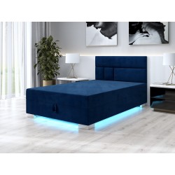 Astrid – Kontinentalbett mit Bettkasten und LED-Beleuchtung