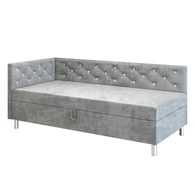 Princess – Schlafsofa mit Kopf- und Seitenteil und Bettkasten