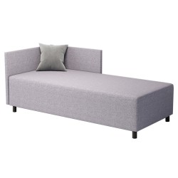 Ben 90x195 – Schlafsofa mit Kopf- und Seitenteil und Bettkasten