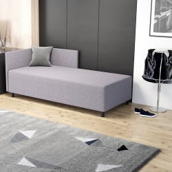 Ben 90x195 – Schlafsofa mit Kopf- und Seitenteil und Bettkasten