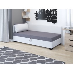 Uma – Schlafsofa mit Kopf- und Seitenteil und Bettkasten