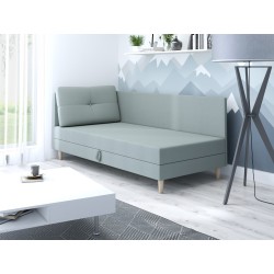 Lars – Schlafsofa mit Kopf- und Seitenteil und Bettkasten