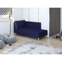 Inge – Schlafsofa mit Kopf- und Seitenteil und Bettkasten