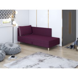 Inge – Schlafsofa mit Kopf- und Seitenteil und Bettkasten