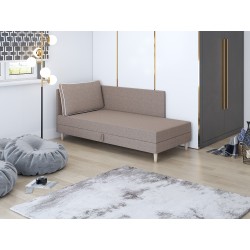 Inge – Schlafsofa mit Kopf- und Seitenteil und Bettkasten