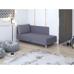 Inge – Schlafsofa mit Kopf- und Seitenteil und Bettkasten