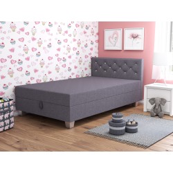 Lady mit Kopfteil – Schlafsofa und Bett mit Bettkasten
