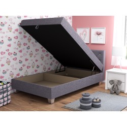 Lady mit Kopfteil – Schlafsofa und Bett mit Bettkasten