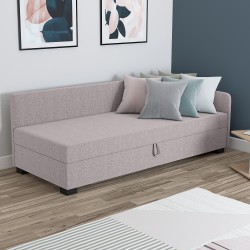Mia – Schlafsofa und Bett mit Bettkasten