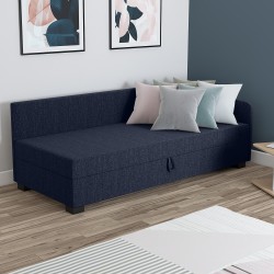 Mia – Schlafsofa und Bett mit Bettkasten