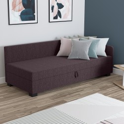 Mia – Schlafsofa und Bett mit Bettkasten