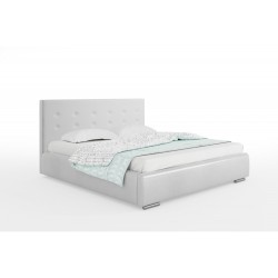 Lili – Polsterbett mit Bettkasten und Lattenrost
