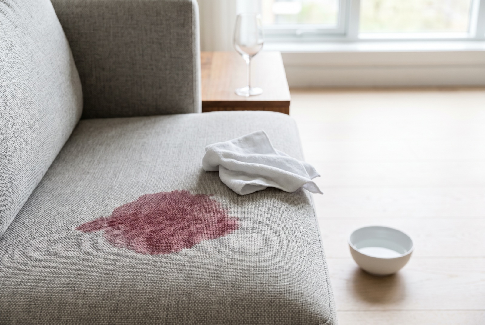 Flecken vom Sofa entfernen: was bei welchem Fleck hilft