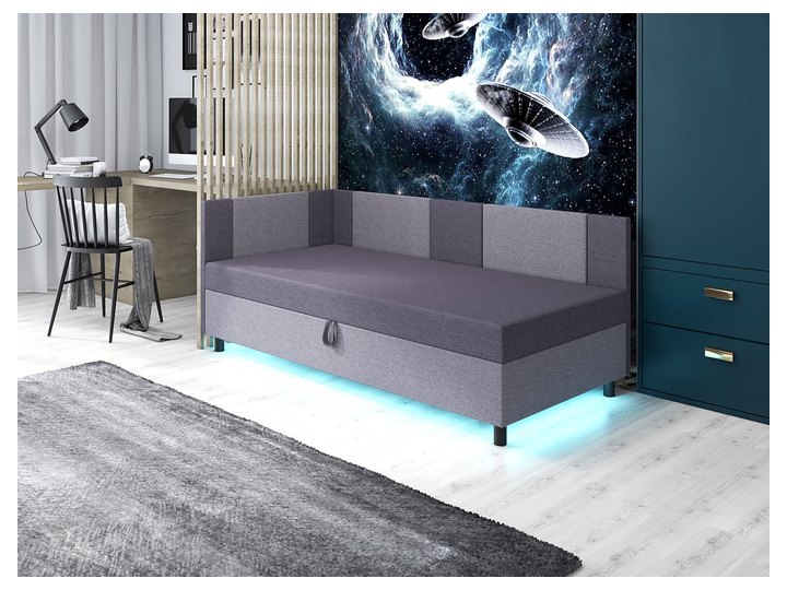 Axel LED in Grau mit Dunkelgrau