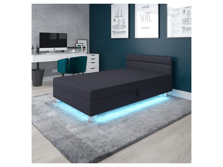 Matylda LED mit Kopfteil in Graphit
