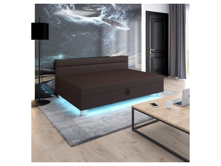 Matylda LED mit Seitenteil in Dunkelbraun