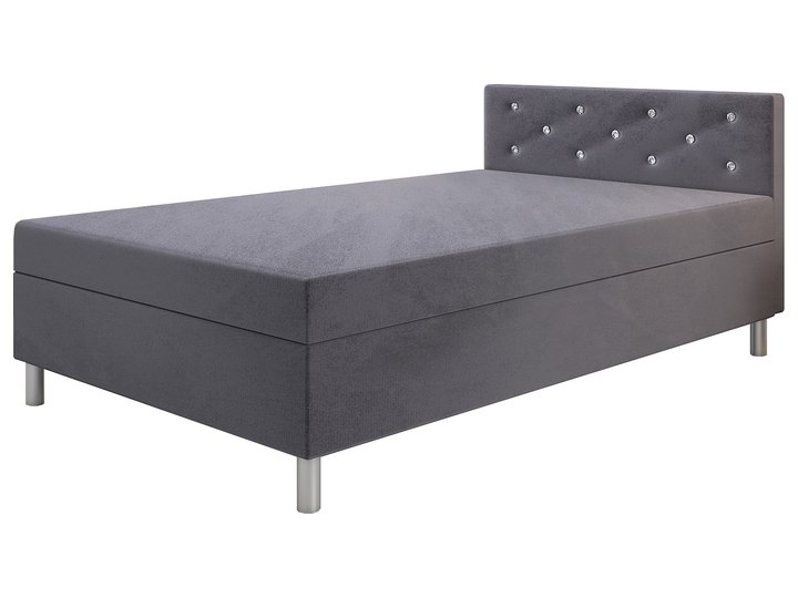 Princess 80x200 mit Kopfteil in Grau